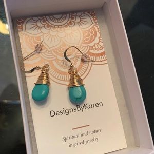Turquoise earrings